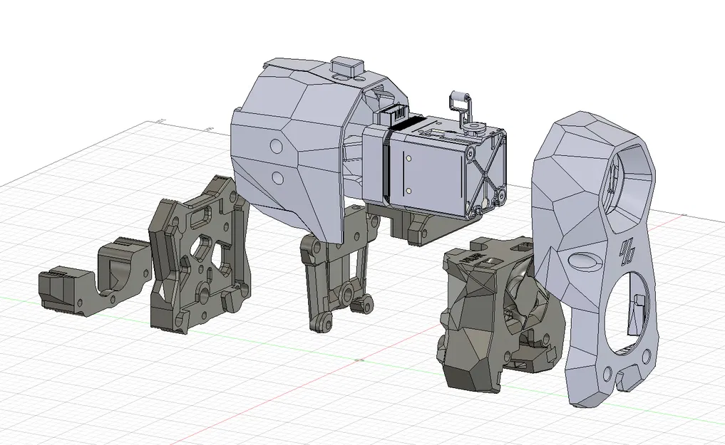 HurakanBurner – Extruder kiểu StealthBurner H2V2 cho BIQU Hurakan - Image 4
