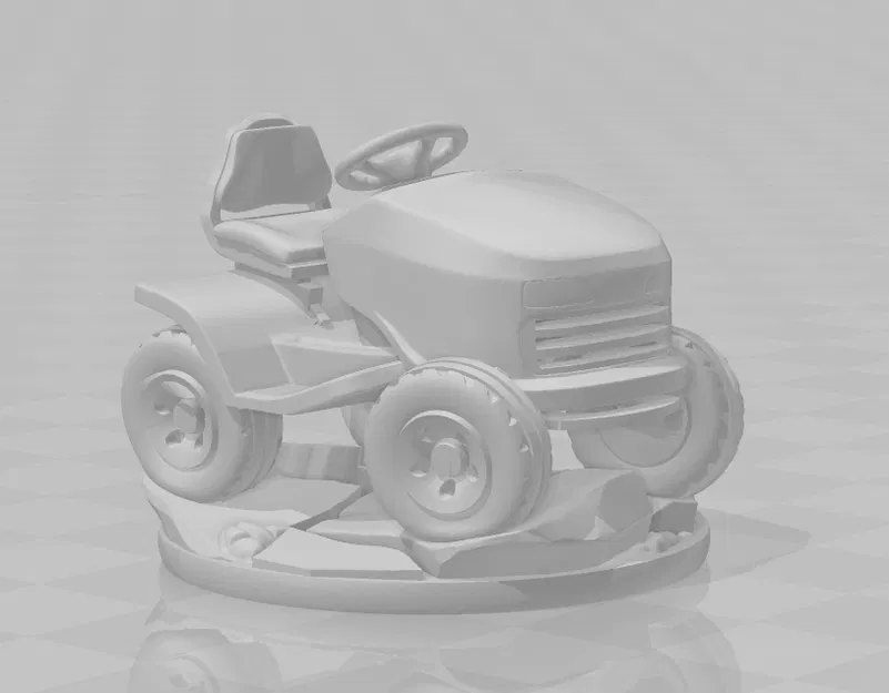 crashderby_tondeuse – Máy cắt cỏ mini thi đấu - Image 1