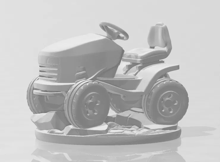 crashderby_tondeuse – Máy cắt cỏ mini thi đấu - Image 2