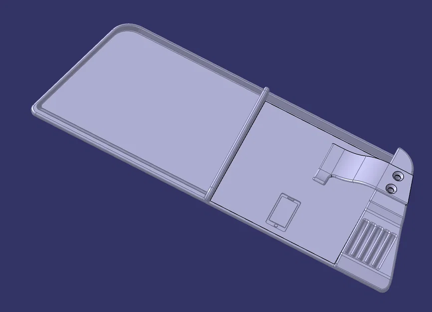 Citroen Spacetourer V - Khay để đồ/giá đỡ điện thoại cho cụm cần số - Image 2