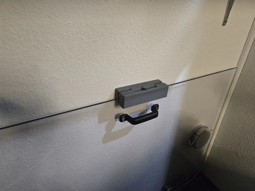 Ngàm/giá treo tường cho tấm Plexiglas 8 mm - Image 4