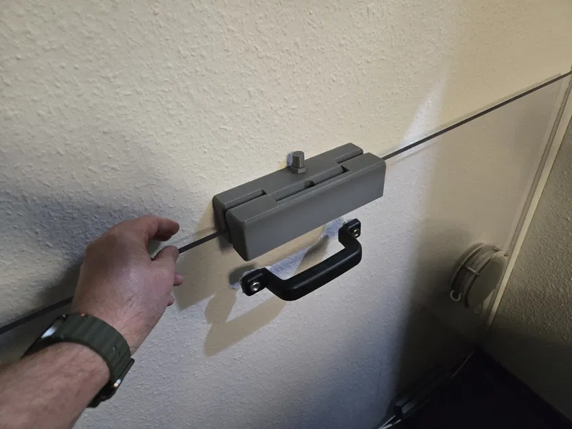 Ngàm/giá treo tường cho tấm Plexiglas 8 mm - Image 6