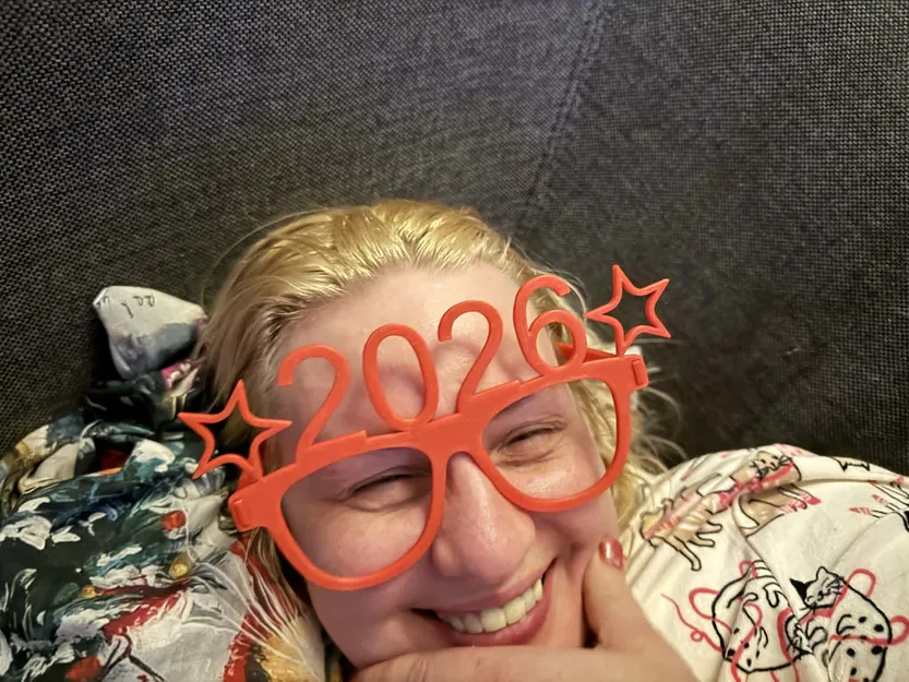 Kính Happy New Year 2026 (3D Print) - Image 3