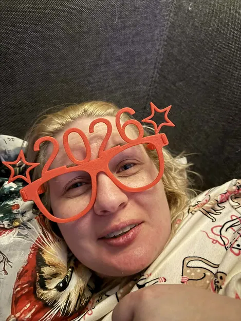 Kính Happy New Year 2026 (3D Print) - Image 4