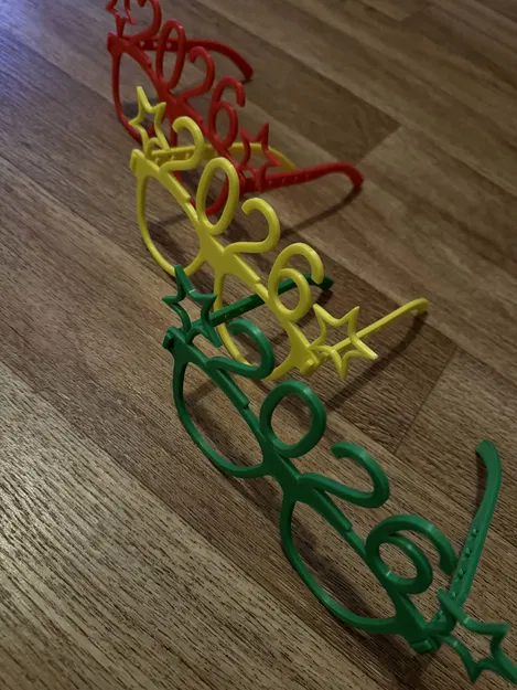 Kính Happy New Year 2026 (3D Print) - Image 9