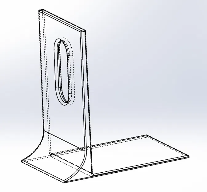 Chặn Sách Cứng Cáp (Bookend/Book Holder/Stop) – Thiết Kế Kết Cấu - Image 3