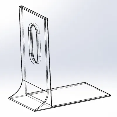 Chặn Sách Cứng Cáp (Bookend/Book Holder/Stop) – Thiết Kế Kết Cấu