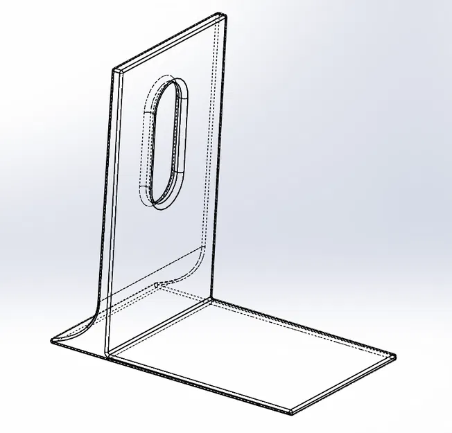 Chặn Sách Cứng Cáp (Bookend/Book Holder/Stop) – Thiết Kế Kết Cấu - Image 4