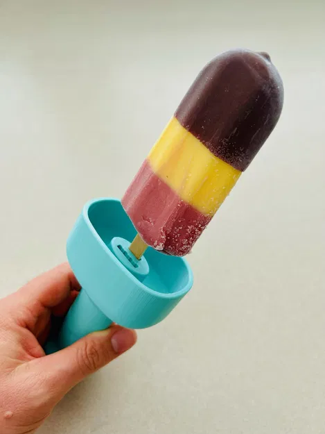 Tay cầm kem & khay hứng kem chảy cho bé - Image 3