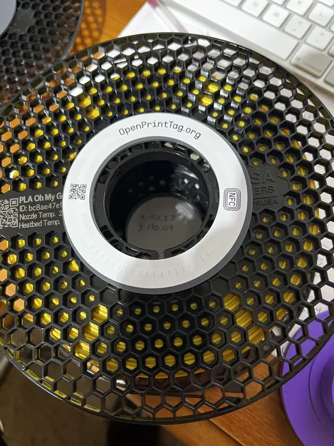 Adapter Open print tag cho spool Prusament - Image 1