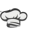 Móc khóa mũ đầu bếp (Chef keychain) - Thumbnail 1