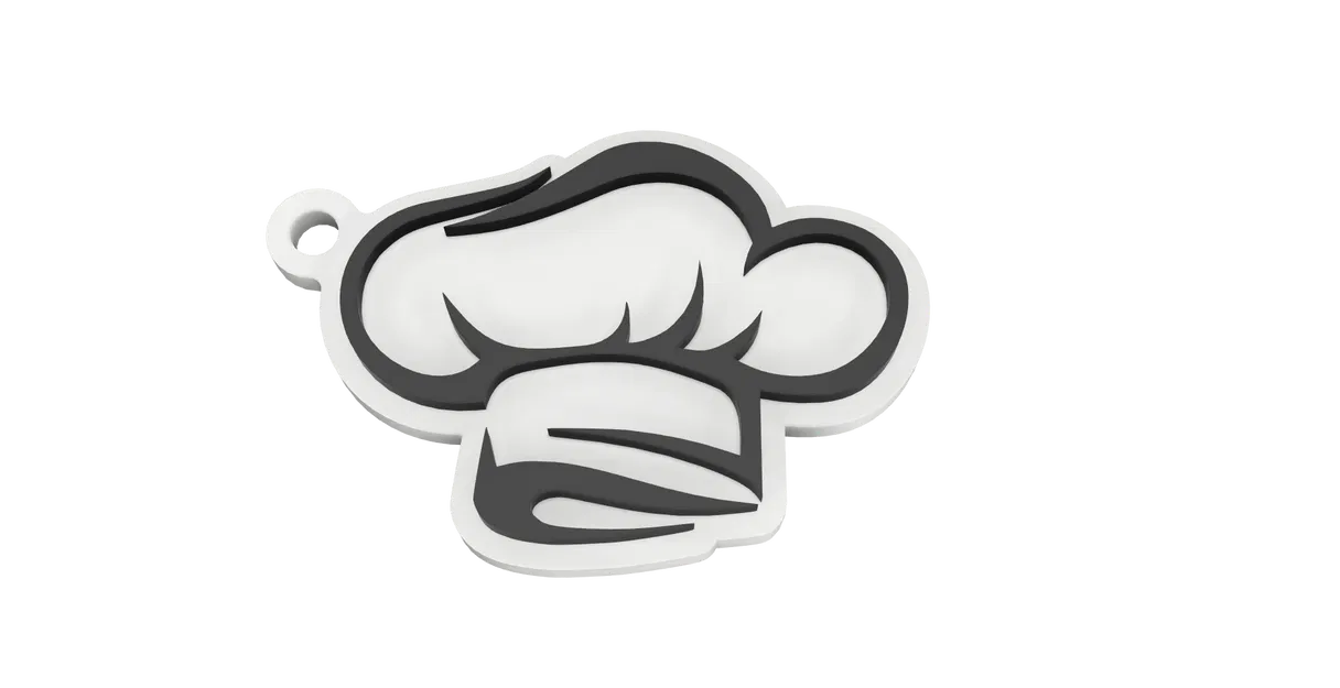 Móc khóa mũ đầu bếp (Chef keychain) - Image 2