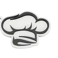 Móc khóa mũ đầu bếp (Chef keychain) - Thumbnail 2