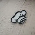 Móc khóa mũ đầu bếp (Chef keychain) - Thumbnail 3
