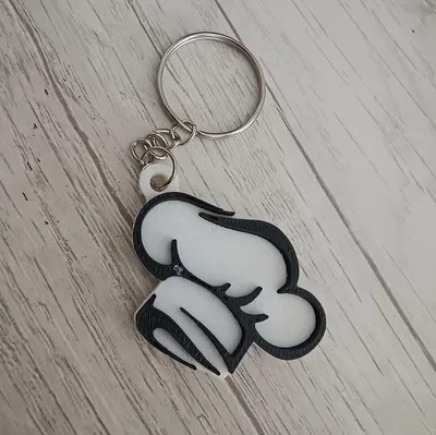 Móc khóa mũ đầu bếp (Chef keychain)