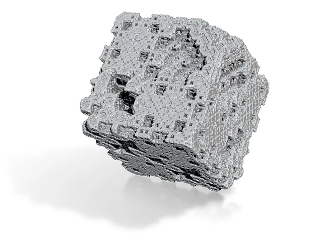 Fractal Menger–Sierpinski – STL 3D Miễn Phí (Test Print) - Image 1