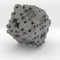 Fractal Menger–Sierpinski – STL 3D Miễn Phí (Test Print) - Thumbnail 2