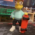 Bart Simpson với ván trượt (noAMS) - Thumbnail 1