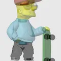 Bart Simpson với ván trượt (noAMS) - Thumbnail 6