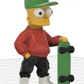 Bart Simpson với ván trượt (noAMS) - Thumbnail 7
