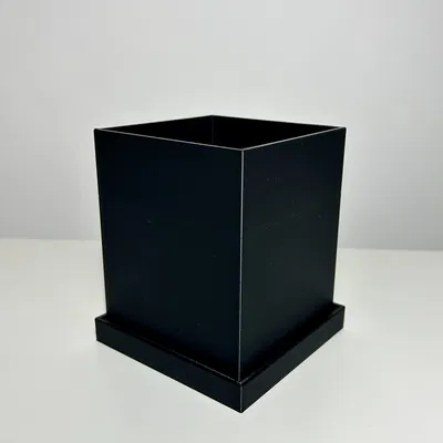 Chậu/Planter vuông đơn giản | Thiết kế sạch | Có lỗ thoát nước