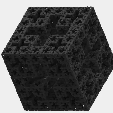 Jerusalem Cube Fractal – STL 3D miễn phí (Test Print)