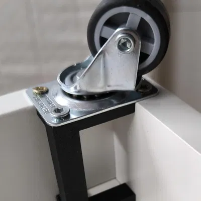 Giá đỡ bổ sung bánh xe nội thất cho Ikea Trofast