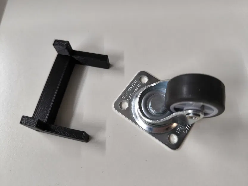 Giá đỡ bổ sung bánh xe nội thất cho Ikea Trofast - Image 2