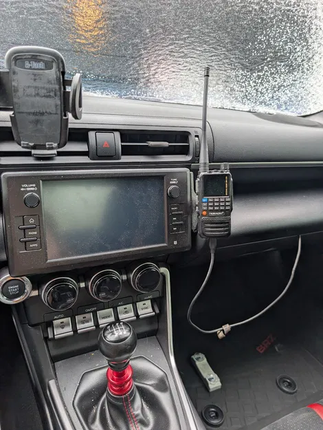 Ngàm cứng BRZ/GR86 [v2] cho Walkie-Talkie + AiM Solo2/Solo2DL - Image 1