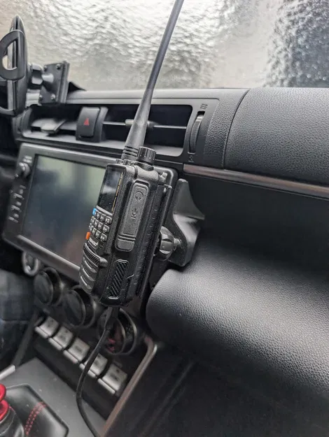 Ngàm cứng BRZ/GR86 [v2] cho Walkie-Talkie + AiM Solo2/Solo2DL - Image 3