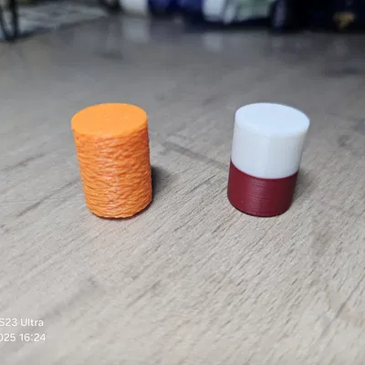 Test roller (cylinder test print)