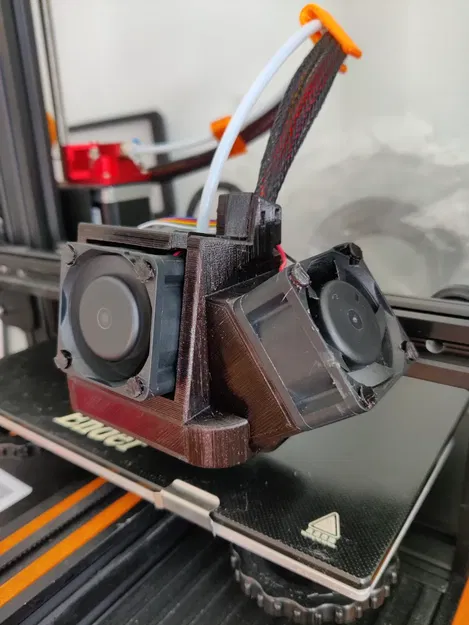 Ender 3V2 Satsana với quạt 4020 & quạt làm mát - Image 2