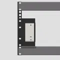 Mac Mini M4 - Side Rack Mount (Giá treo dọc hông tủ rack) - Thumbnail 1