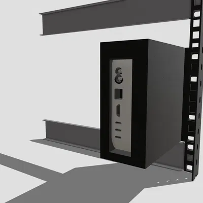 Mac Mini M4 - Side Rack Mount (Giá treo dọc hông tủ rack)