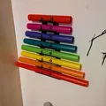 Giá treo tường Boomwhacker (Wandhalterung / Wallmount) - Thumbnail 1