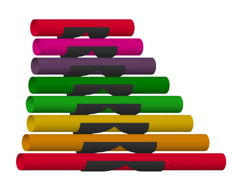 Giá treo tường Boomwhacker (Wandhalterung / Wallmount) - Image 2