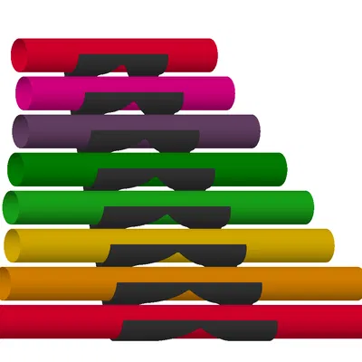 Giá treo tường Boomwhacker (Wandhalterung / Wallmount)