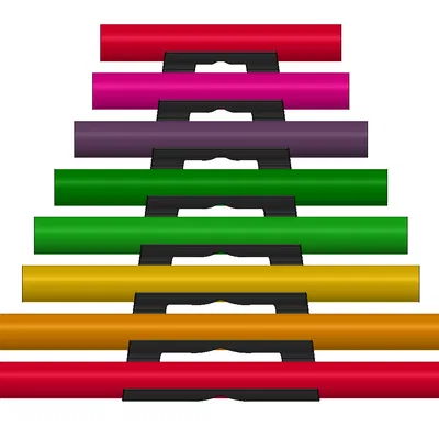 Giá treo tường Boomwhacker (Wandhalterung / Wallmount)