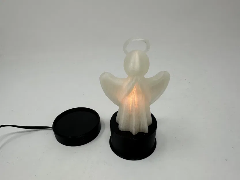Inductive Angel Tea Light – Đèn tea light thiên thần sạc cảm ứng - Image 1