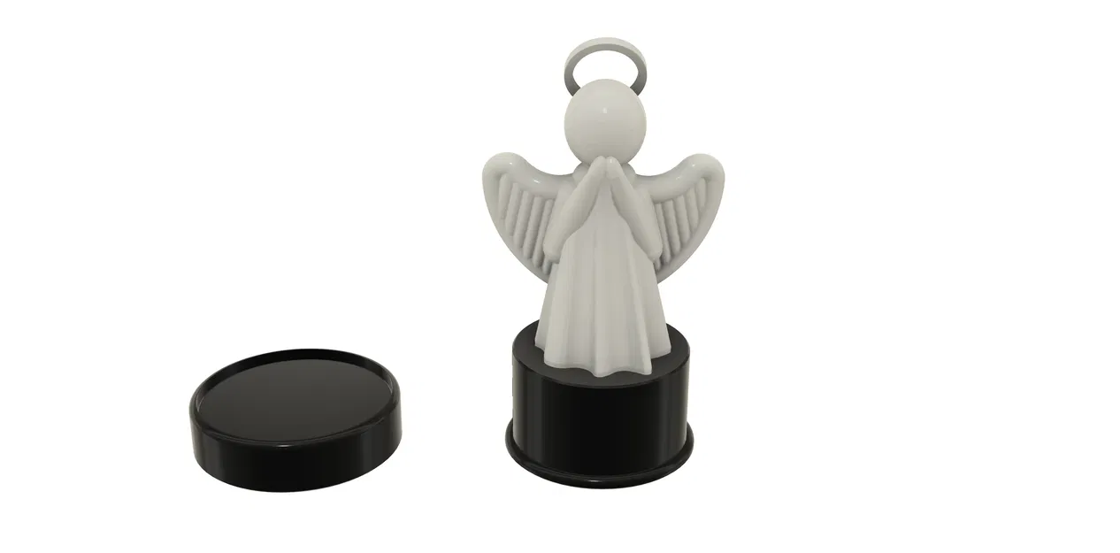 Inductive Angel Tea Light – Đèn tea light thiên thần sạc cảm ứng - Image 2