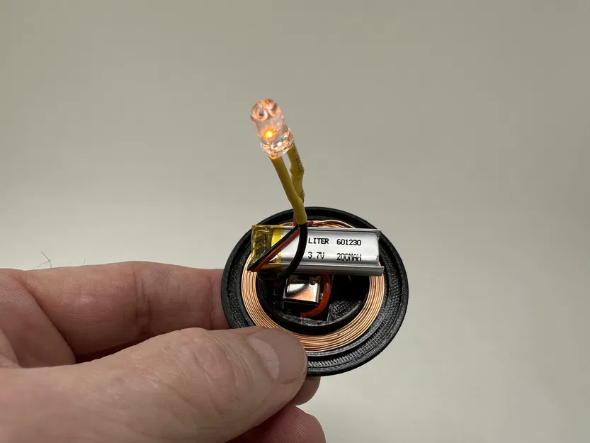 Inductive Angel Tea Light – Đèn tea light thiên thần sạc cảm ứng - Image 20