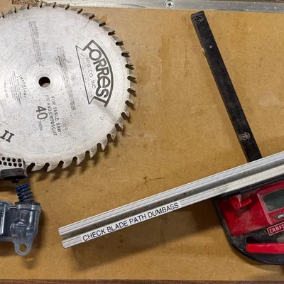 Fence thay thế tương thích SawStop cho Craftsman Digital Miter Gauge