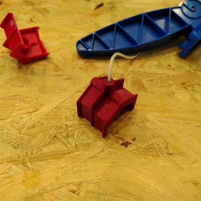 Ngàm kẹp cần cẩu Lego Duplo 4542 (Lego Duplo Crane Jaws 4542)