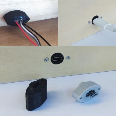 Đầu nối USB-C gắn panel (USB-C panel connector)