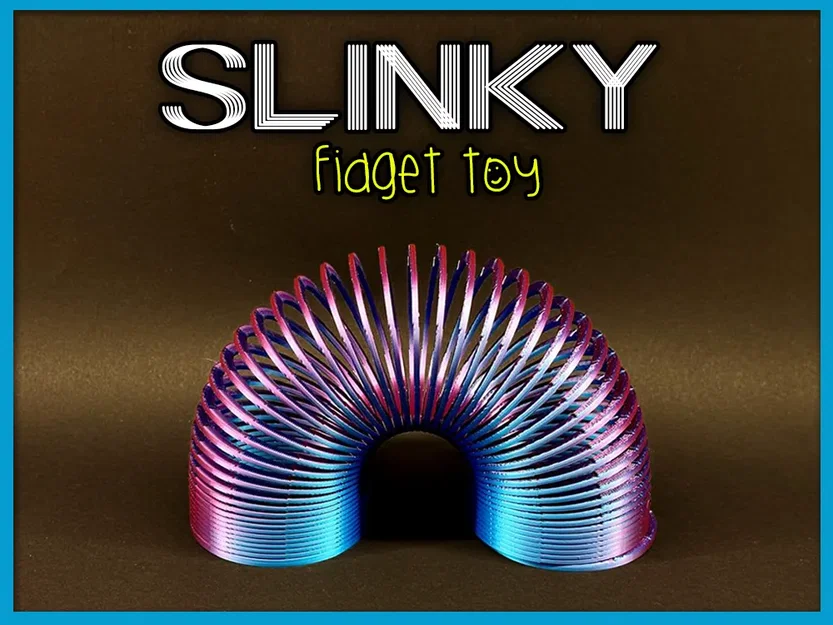 Slinky - Fidget Toy (Đồ chơi lò xo giảm stress) - Image 1