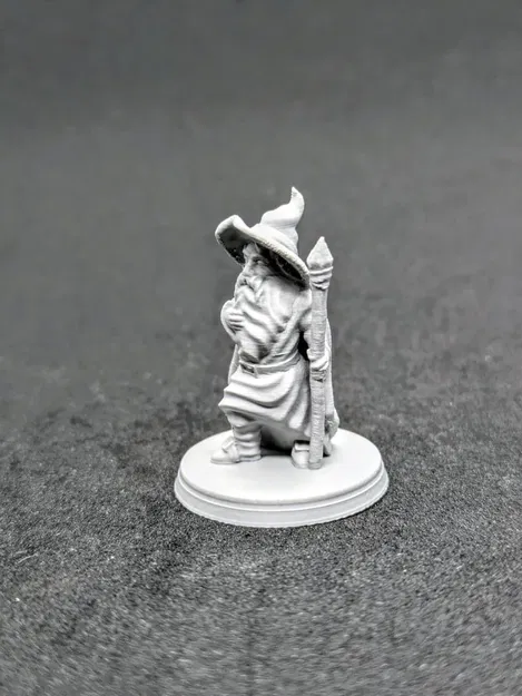 Phù thủy người lùn (Dwarf wizard) FDM không cần support - Image 1