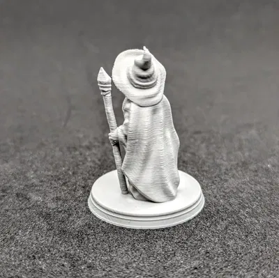 Phù thủy người lùn (Dwarf wizard) FDM không cần support