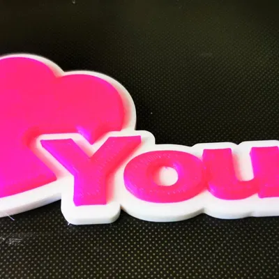 Valentines day - I Love You Keychain - Móc khóa “I Love You”