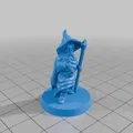 Phù thủy người lùn (Dwarf wizard) FDM không cần support - Thumbnail 3
