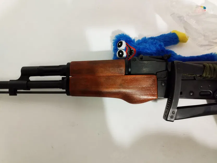 Tay Ốp Trước Gỗ Airsoft AK74 (Upper & Lower Hand Grips) - Image 4